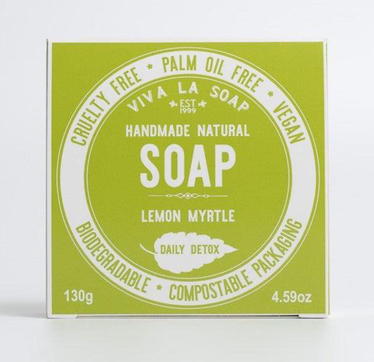 Viva La Body Natural Soap Bar Lemon Myrtle
