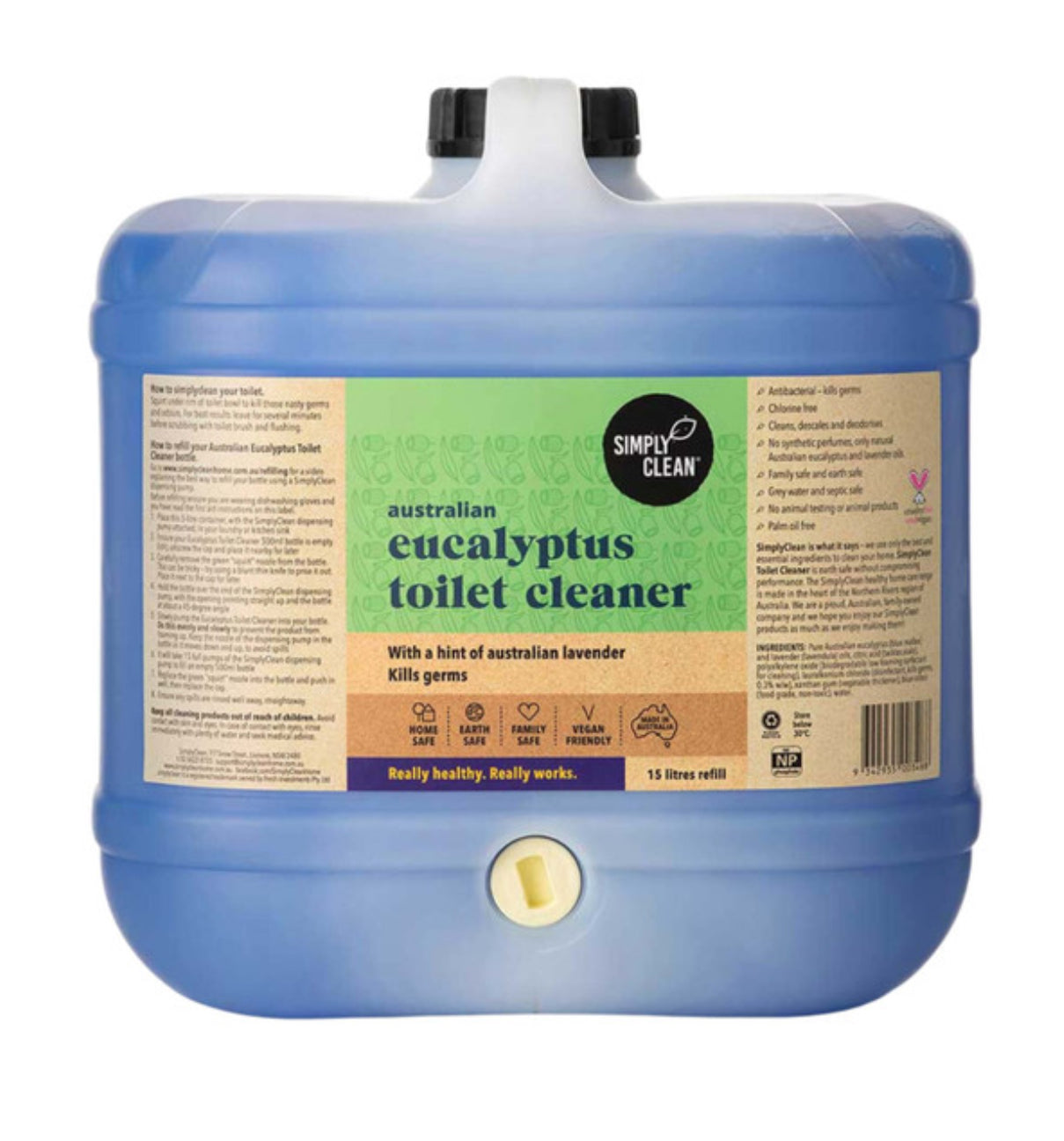 Simply Clean Eucalyptus Toilet Cleaner