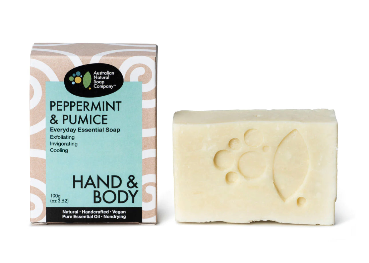 The Australian Natural Soap Company Peppermint and Pumice Soap