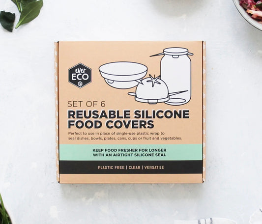 Ever Eco Silicone Food Covers - Set Of 6