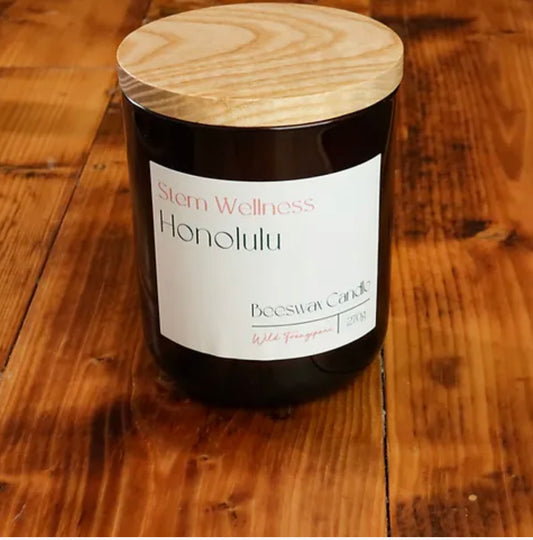 Honolulu Beeswax Candle