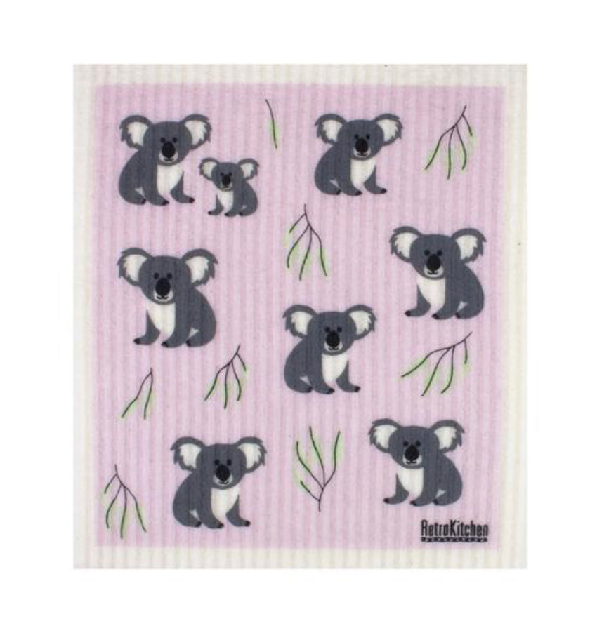 RetroKitchen Compostable Sponge - Koala